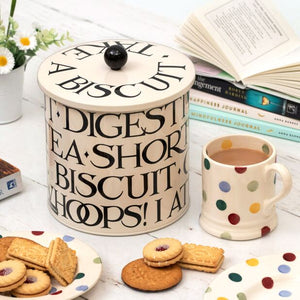 Emma Bridgewater Black Toast Biscuit Barrel