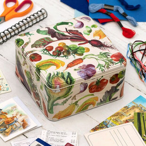 Emma Bridgewater Dig the Garden Large Square Tin