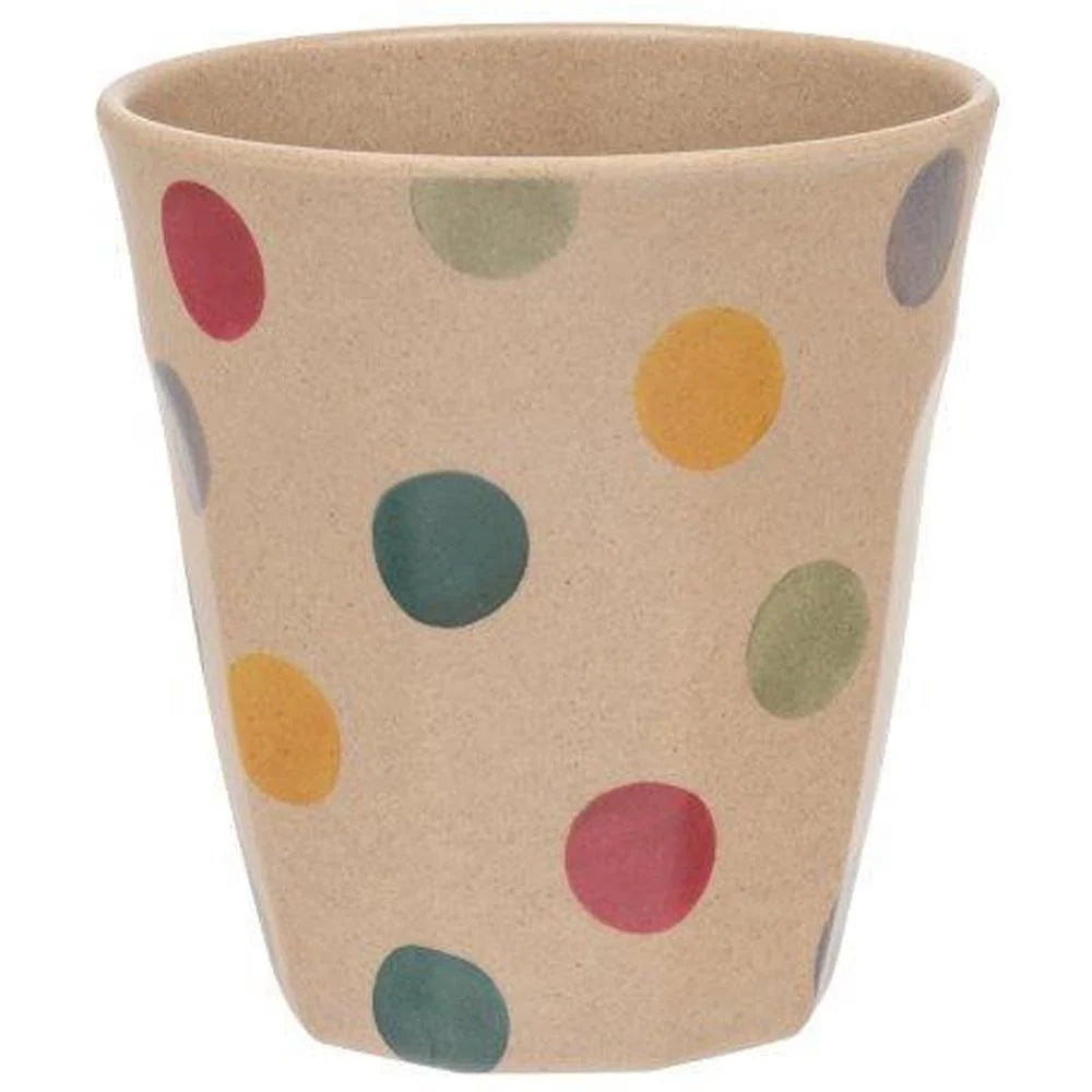 Emma Bridgewater Polka Dot Rice Husk Beaker