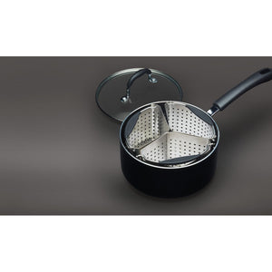 MasterClass Deep Pan Divider Steaming Baskets