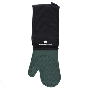 MasterClass Silicone Green Double Oven Gloves