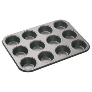 MasterClass Non-Stick 12 Hole Deep Cake Pan