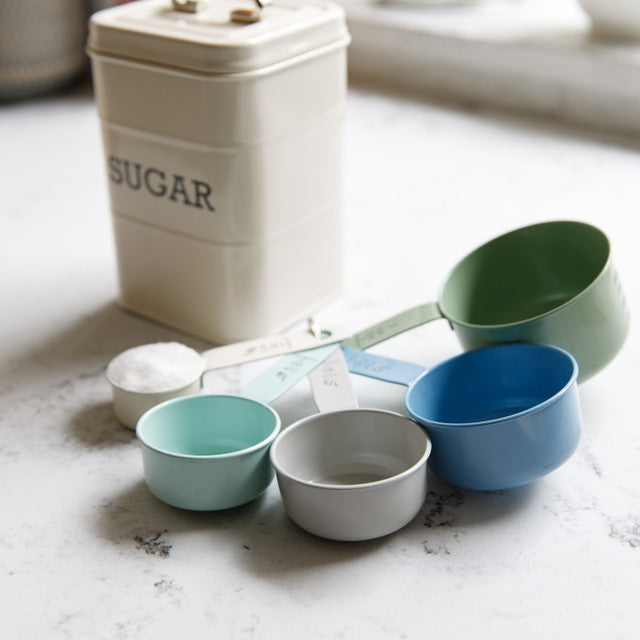 KitchenCraft Pastel Enamel Measure Cups