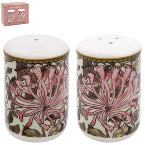 Lesser Pavey  Honeysuckle Salt and Pepper Set