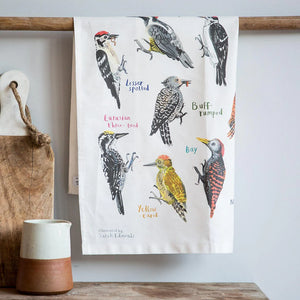 Sarah Edmonds Peckers Tea Towel