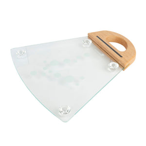 MasterClass Glass Cheese Serving Board