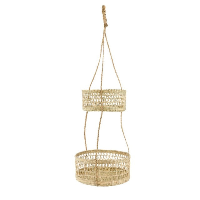 KitchenCraft Natural Elements 2 Tier Plant Hanger