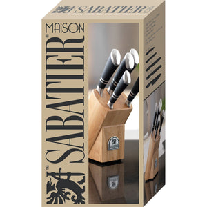 Creative Tops Sabatier Ashwood Knife Block