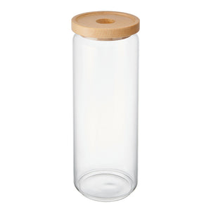 KitchenCraft Idilica 1.3Ltr Glass Storage Jar