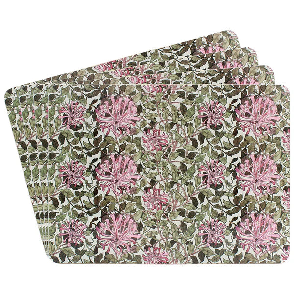 Lesser Pavey  Honeysuckle Placemats Set of 4