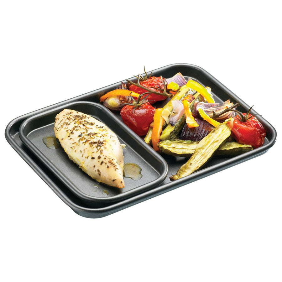 Masterclass Non-Stick Individual 16.5cm x 10cm Baking Tray