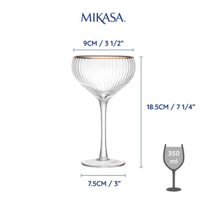 Creative Tops Mikasa Sorrento Champagne Coupe