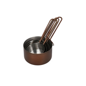 MasterClass Copper Finish Measuring Cup Set