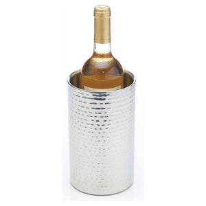 KitchenCraft BarCraft Stainless Steel Hammered Wine Cooler