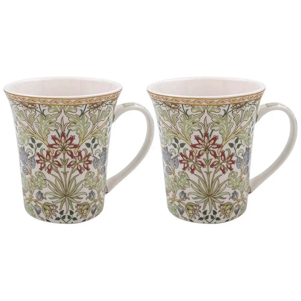 Lesser Pavey Water Hyacinth Set of 2 Mugs