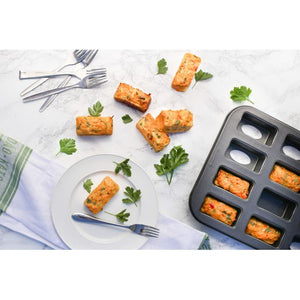 MasterClass Non-Stick 12 Hole Mini Loaf Pan