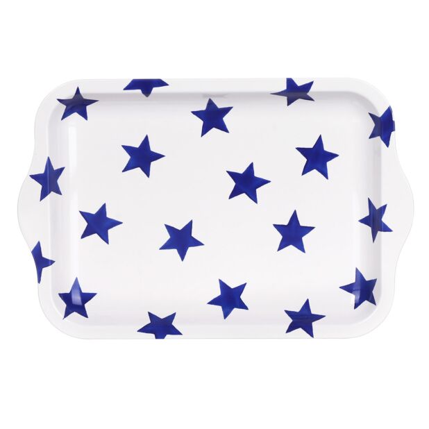 Emma Bridgewater Blue Stars Small Tin Tray