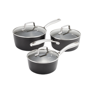 Stellar Rocktanium 3 Piece Saucepan Set