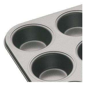 MasterClass Non-Stick 12 Hole Deep Cake Pan