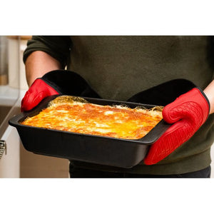 MasterClass Silicone Red Double Oven Gloves