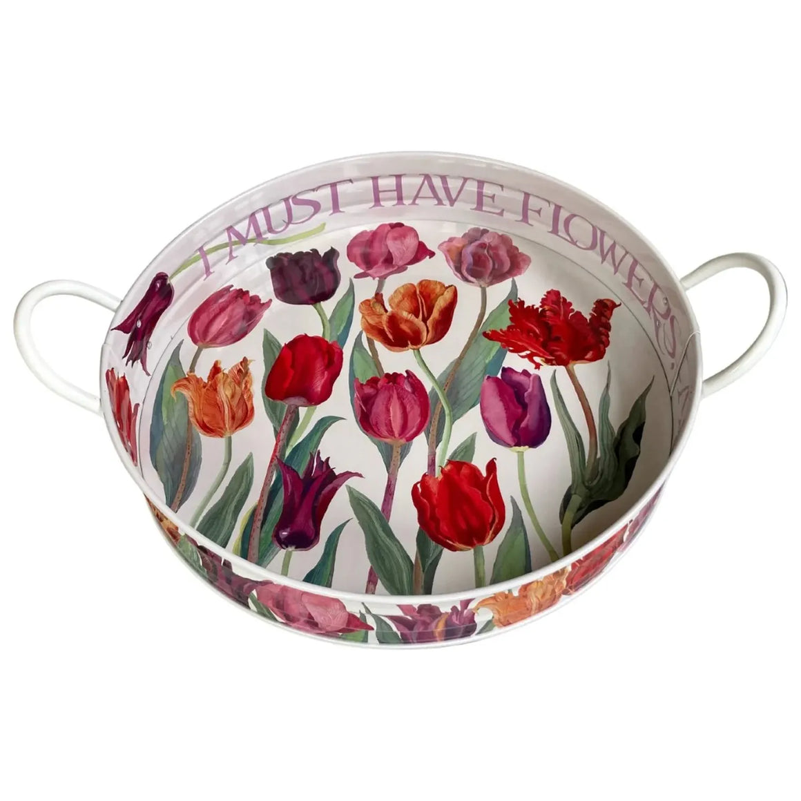 Emma Bridgewater Tulips Large Handled Tray