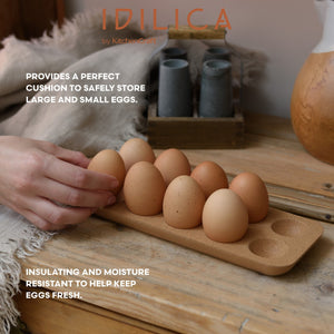 KitchenCraft Idilica Cork Egg Holder