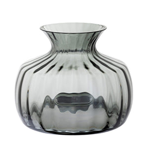 Dartington Cushion Smoke Medium Vase