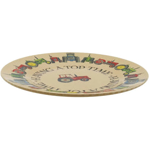 Emma Bridgewater Tractors Rice Husk Plate