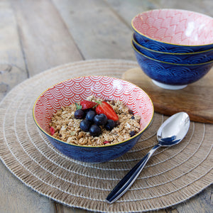 KitchenCraft Blue Arched Bowl In One