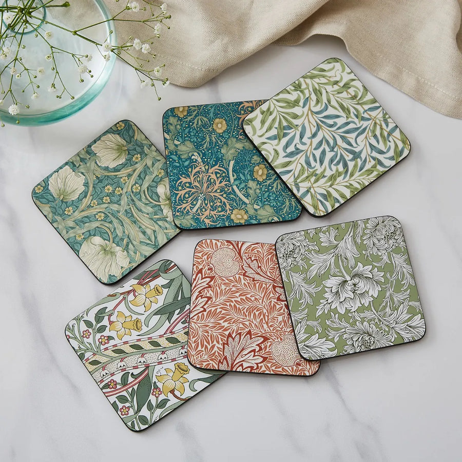 Spode William Morris & Co Set of 6 Coasters