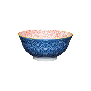 KitchenCraft Blue Arched Bowl In One