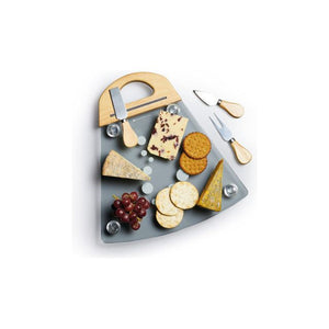 MasterClass Glass Cheese Serving Board