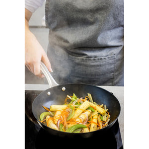 MasterClass Induction-Ready 24.5cm Wok