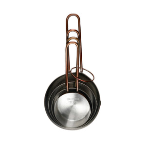 MasterClass Copper Finish Measuring Cup Set